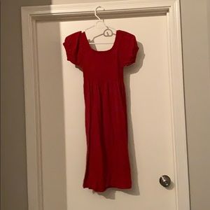 Soft comfy versatile pass knee length dress